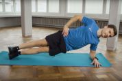 Seitliche Rumpfstütze side-plank
